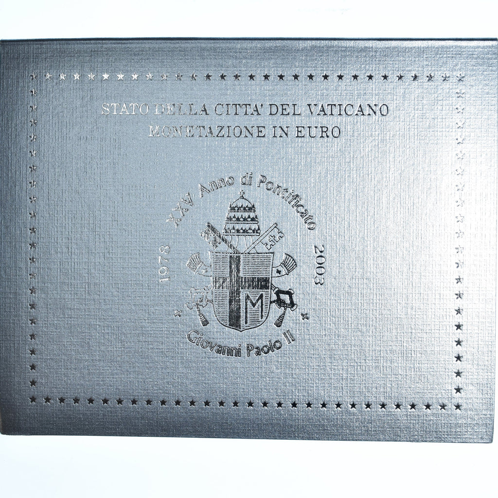 Vatikán, 
  
  Jean-Paul II, 
  
  1 cent až 2 eura
