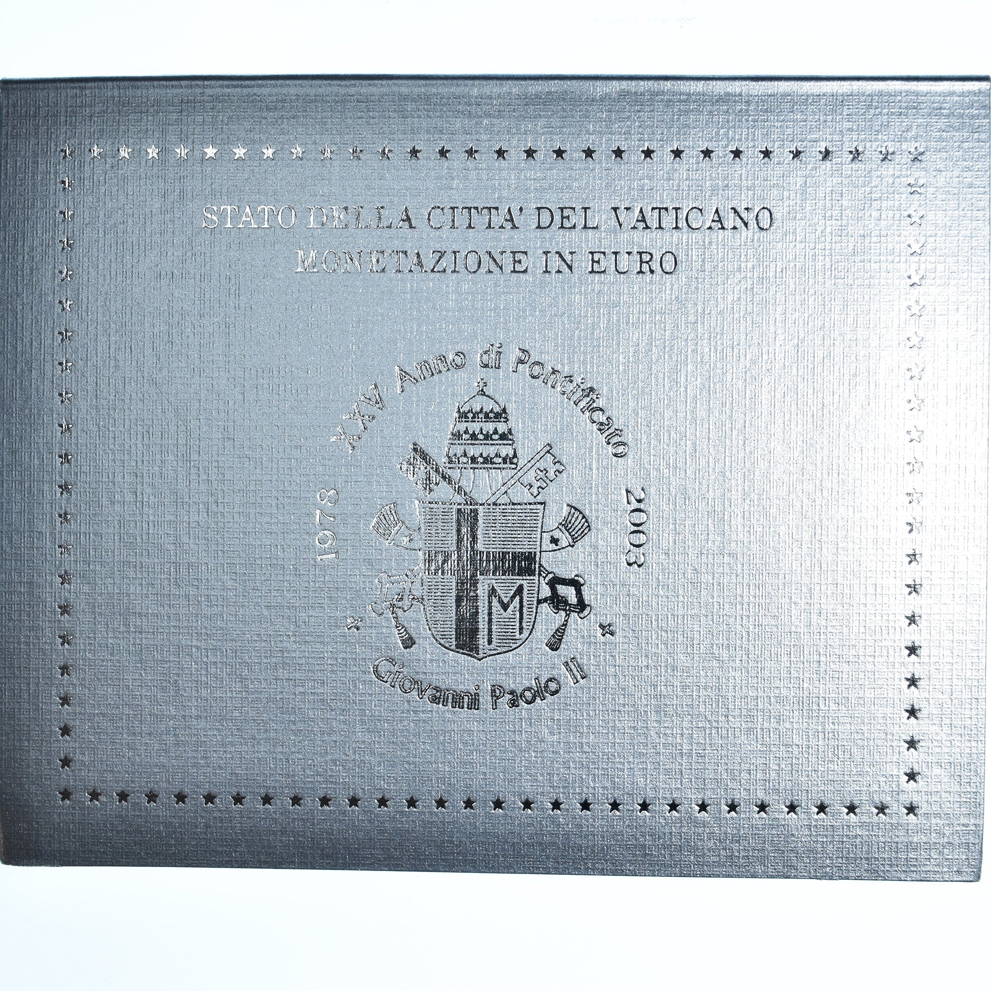 Vatikán, 
  
  Jean-Paul II, 
  
  1 cent až 2 eura