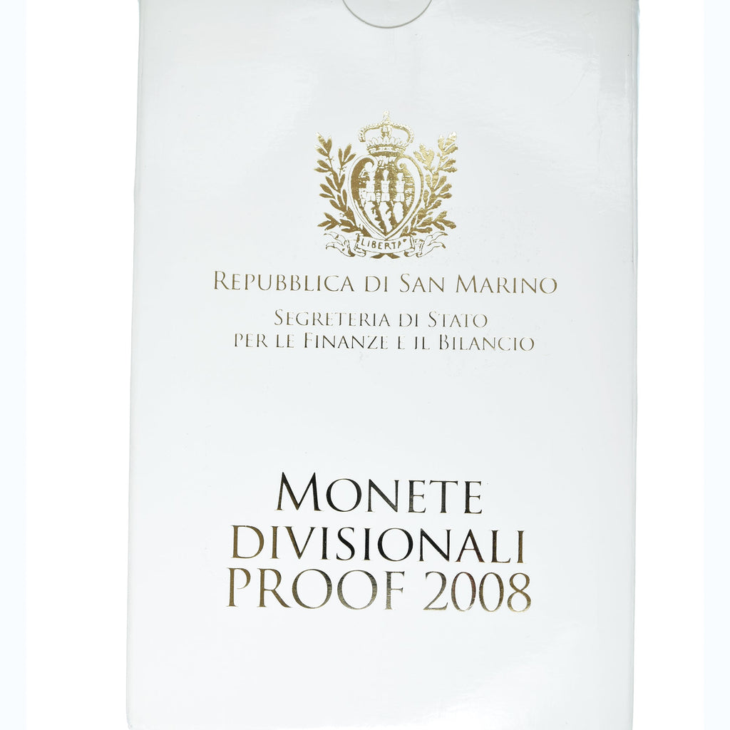 San Marino, 
  
  1 cent až 2 eura, 
  
  euro set