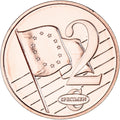 Vatikán, 
  
  2 euro centy, 
  
  2009