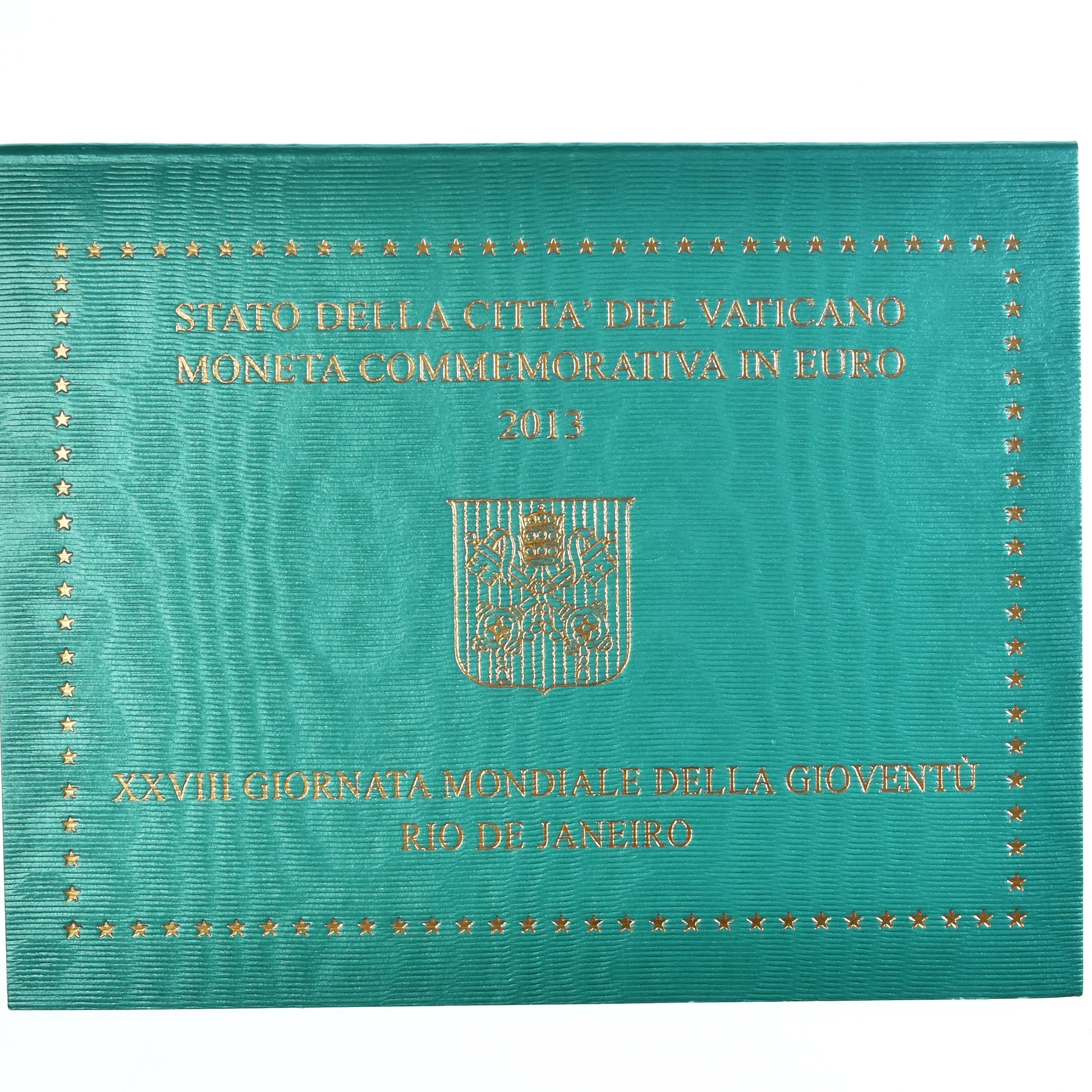 Vatikán, 
  
  2 eura, 
  
  2013