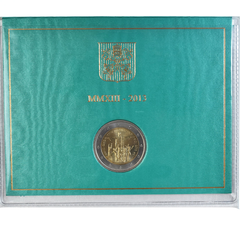Vatikán, 
  
  2 eura, 
  
  2013