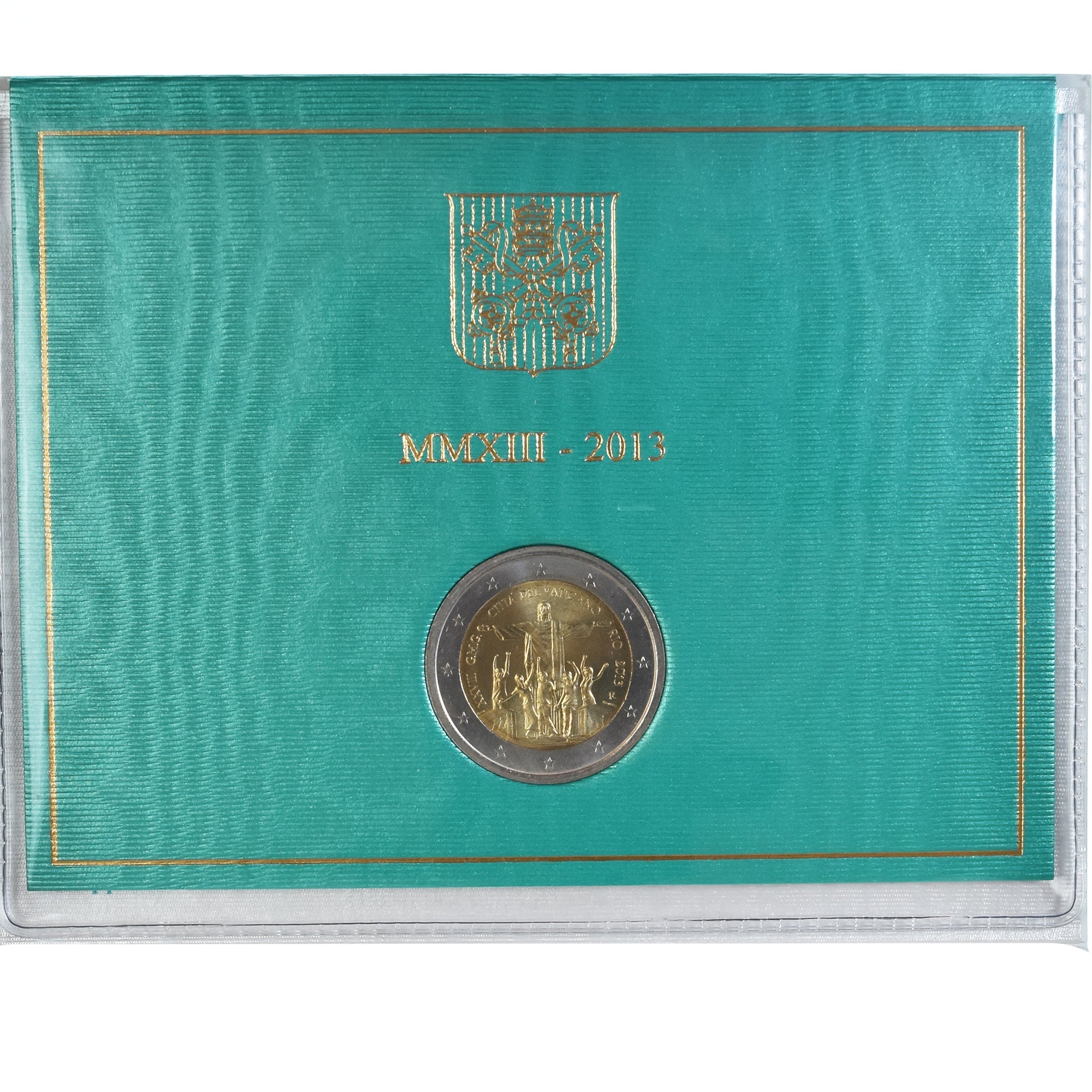 Vatikán, 
  
  2 eura, 
  
  2013