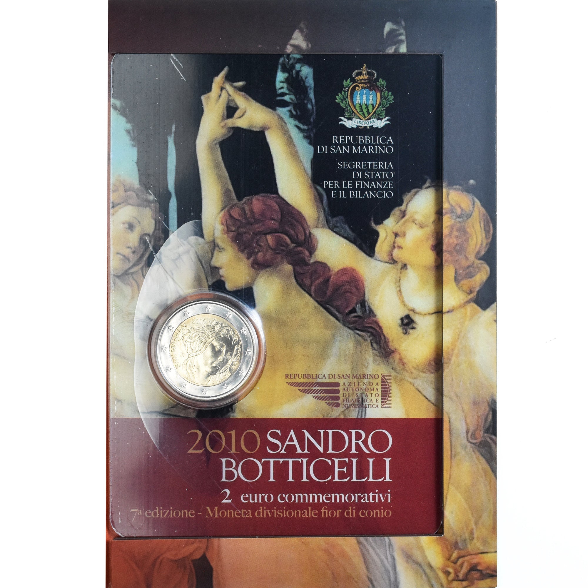 San Marino, 
  
  2 eura, 
  
  2010