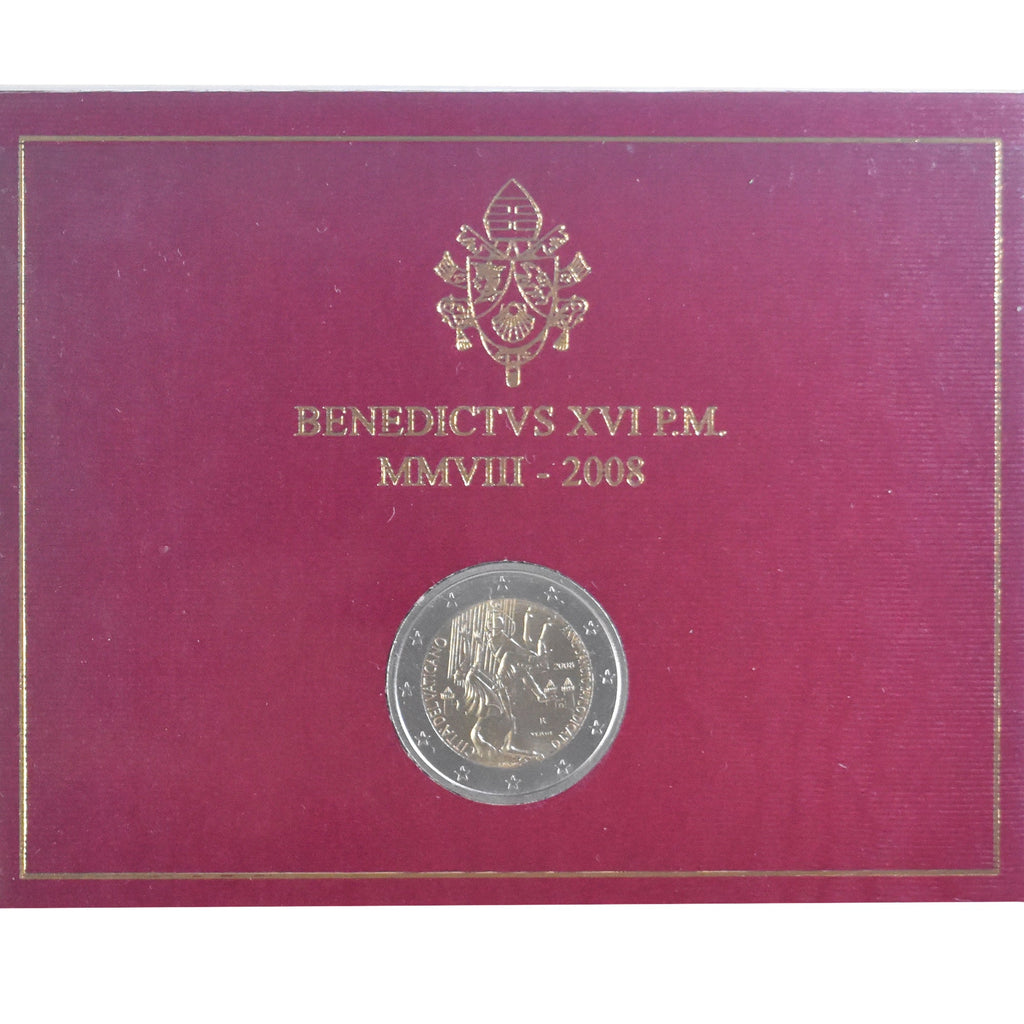 Vatikán, 
  
  2 eura, 
  
  Année de Saint Paul