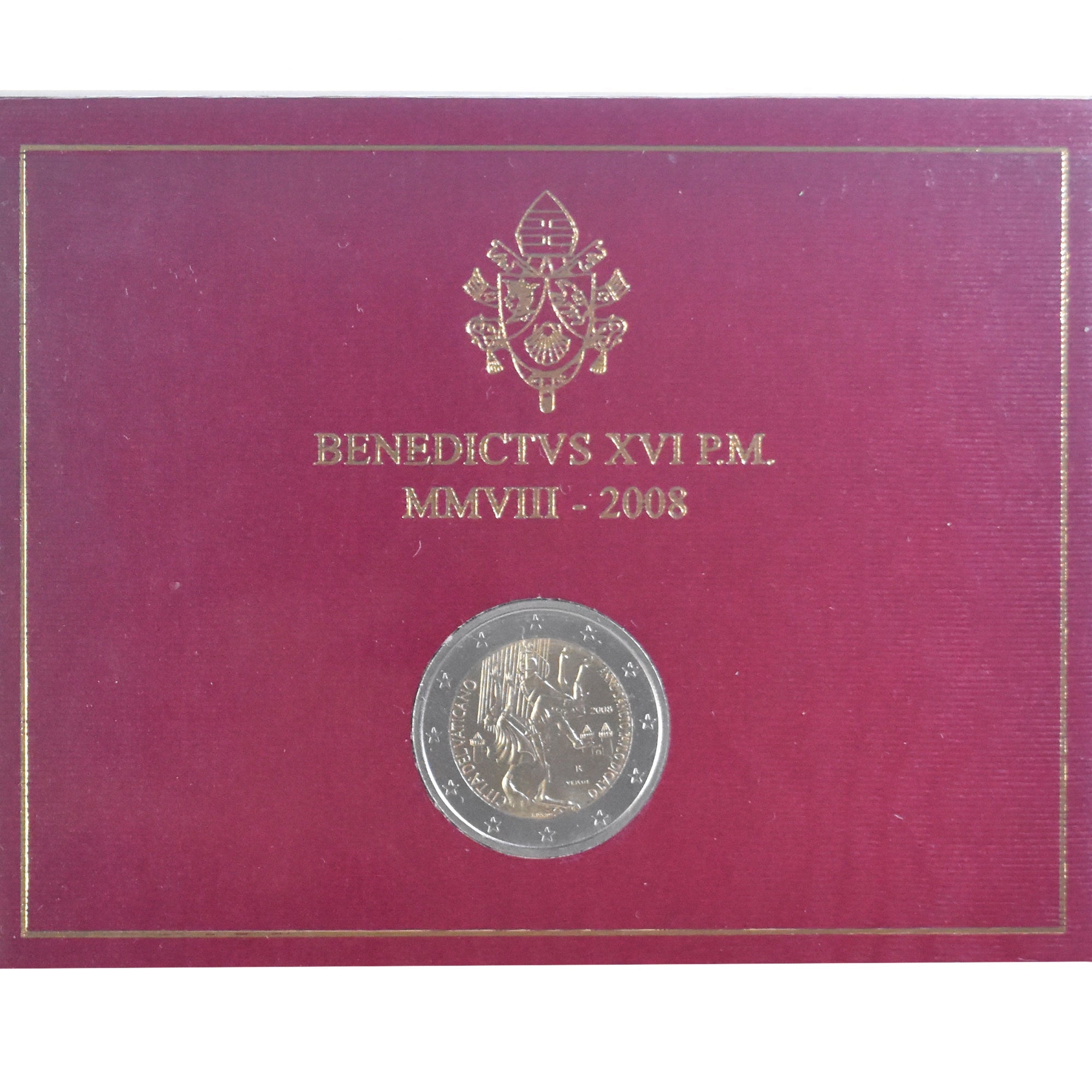 Vatikán, 
  
  2 eura, 
  
  Année de Saint Paul