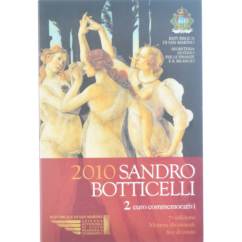 San Marino, 
  
  2 eura, 
  
  Sandro Botticelli