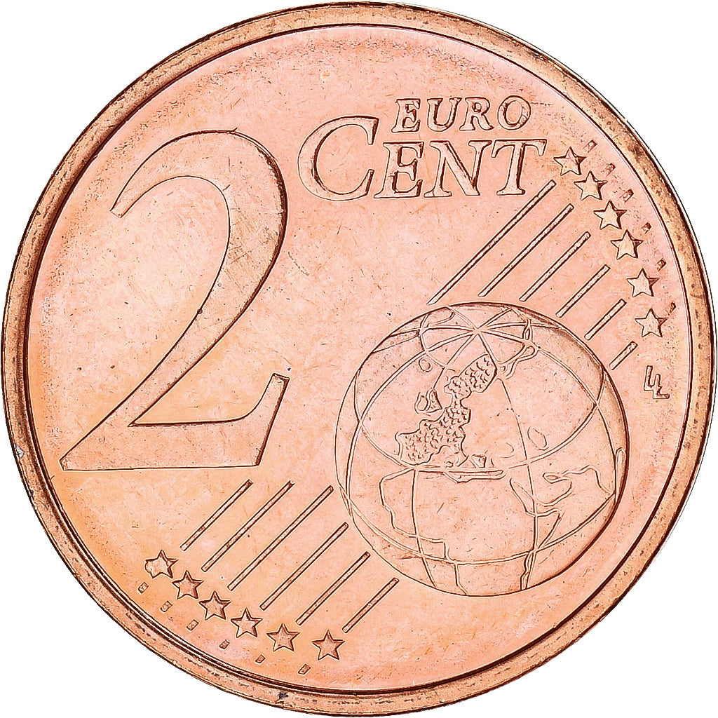 Finsko, 
  
  2 euro centy, 
  
  2009