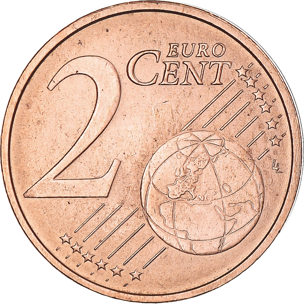 Nizozemí, 
  
  2 euro centy, 
  
  2010