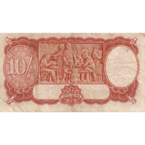Bankovka, 
  
  Austrálie, 
  
  10 šilinků
