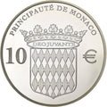 Monako, 
  
  10 euro, 
  
  Honoré II