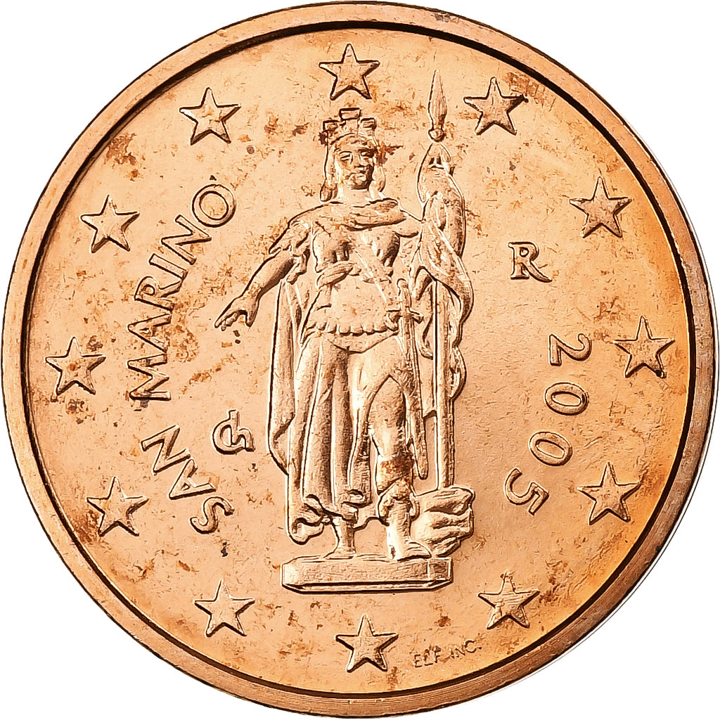 San Marino, 
  
  2 euro centy, 
  
  2005