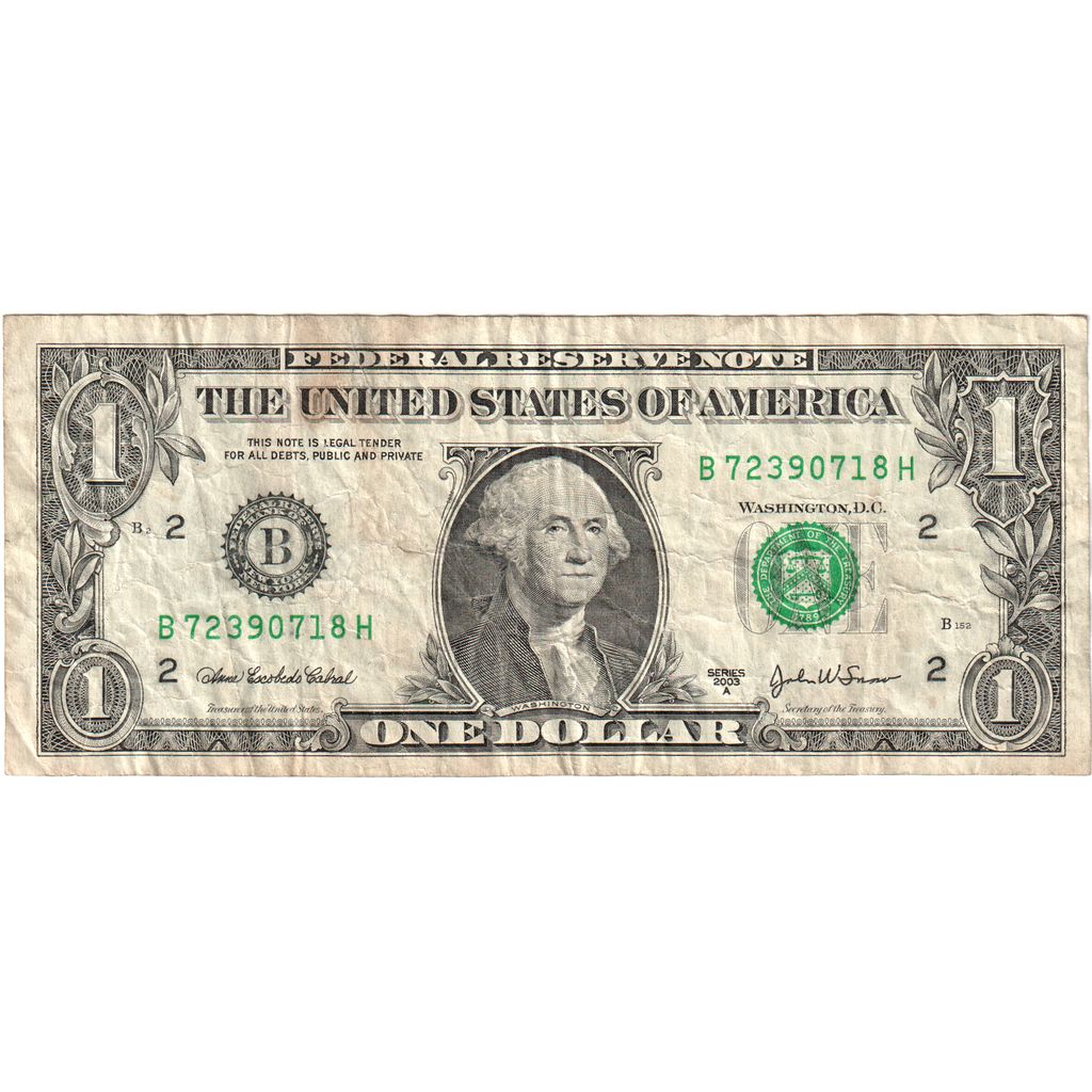 Spojené státy, 
  
  1 dolar, 
  
  2003