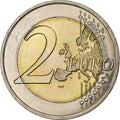 Francie, 
  
  2 eura, 
  
  Růže 25e Anniversaire du ruban
