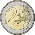 Lucembursko, 
  
  2 eura, 
  
  Hymne National