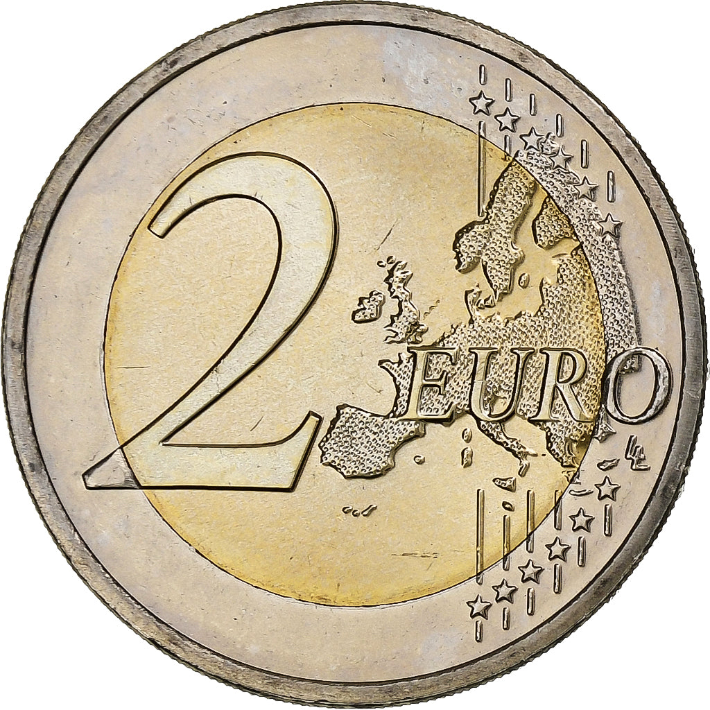 Lucembursko, 
  
  2 eura, 
  
  50ème anniversaire du service militaire volontaire