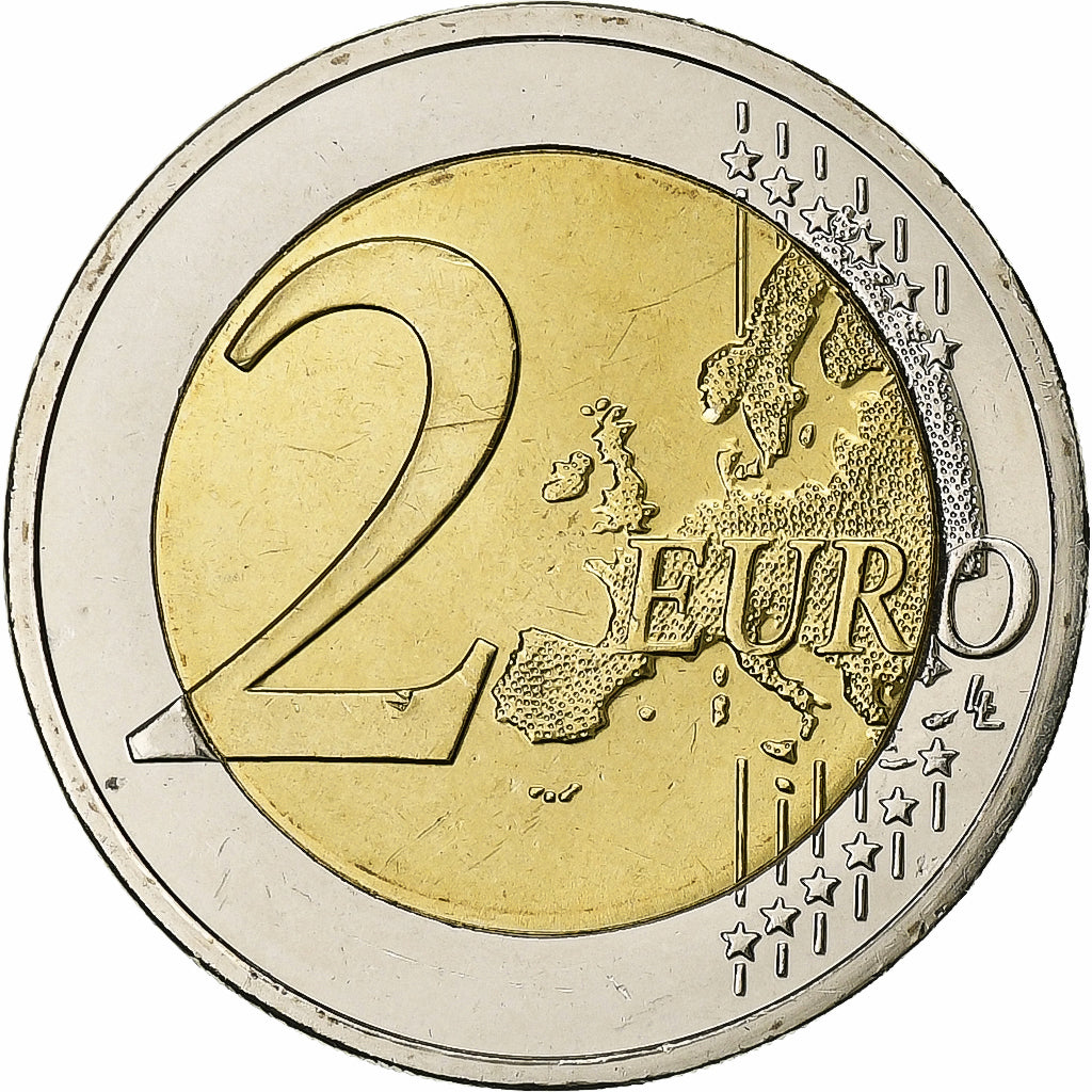 Řecko, 
  
  2 eura, 
  
  2015