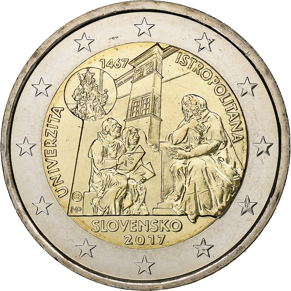 Slovensko, 
  
  2 eura, 
  
  2017
