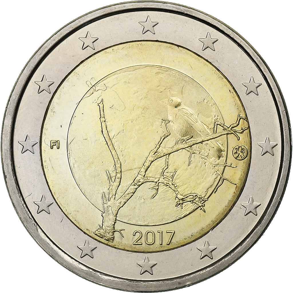 Finsko, 
  
  2 eura, 
  
  2017