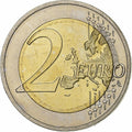 Německo, 
  
  2 eura, 
  
  Berlín