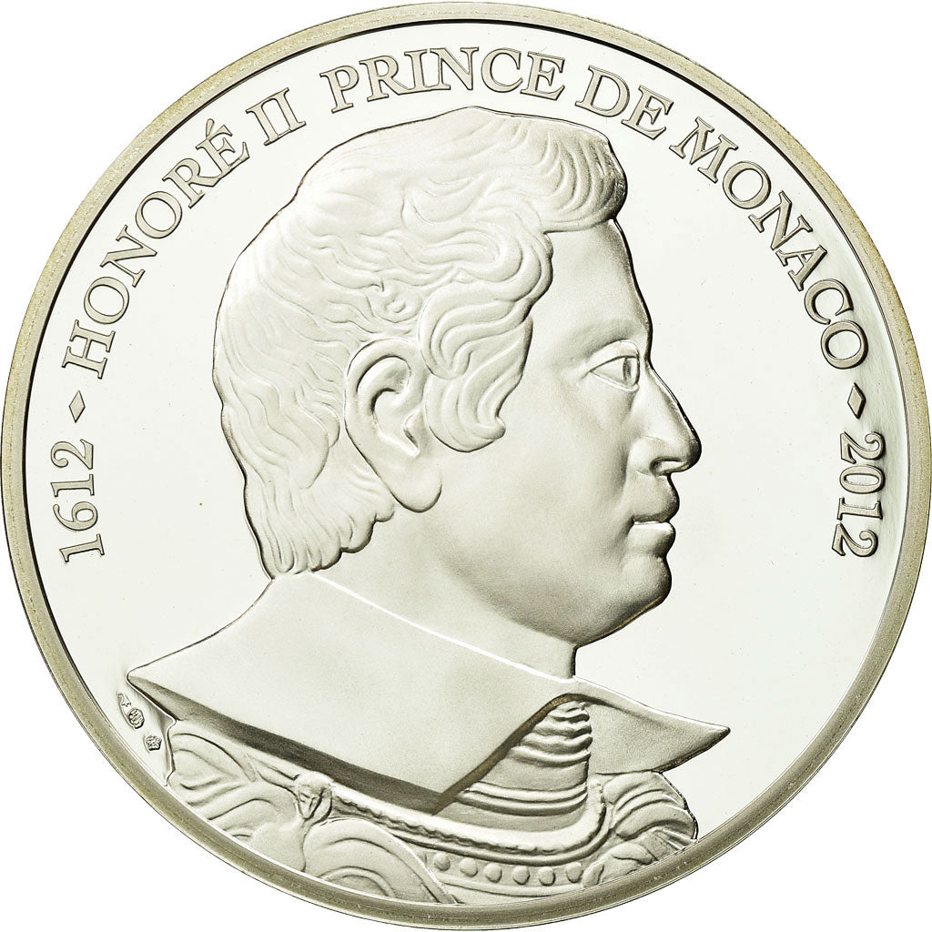 Monako, 
  
  10 euro, 
  
  Honoré II - Titr princ