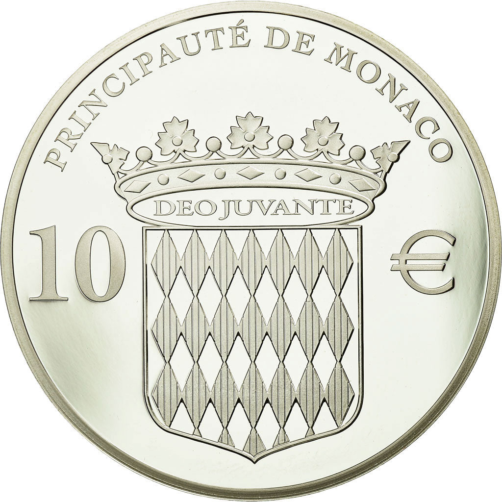 Monako, 
  
  10 euro, 
  
  Honoré II - Titr princ