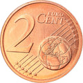 Portugalsko, 
  
  2 euro centy, 
  
  2010